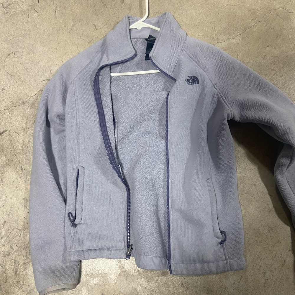2 Layer North Face Winter/Spring Jacket (Purple).… - image 2
